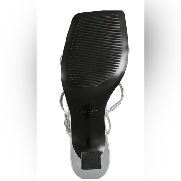 MARC FISHER DENNIE STRAPPY LEATHER DRESS SANDAL - Picture 5 of 8